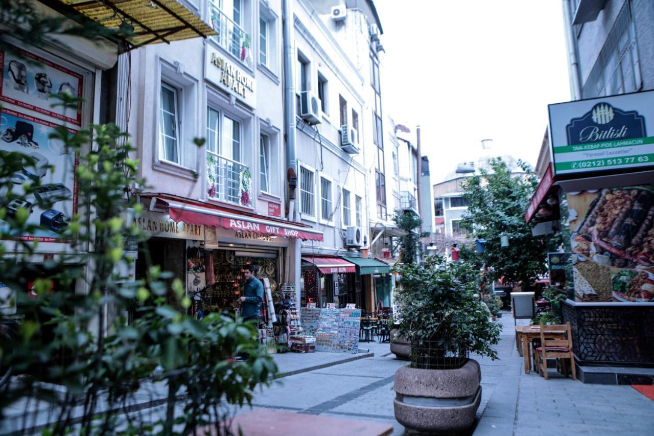 Aslan Home Apart Istanbul Bagian luar foto