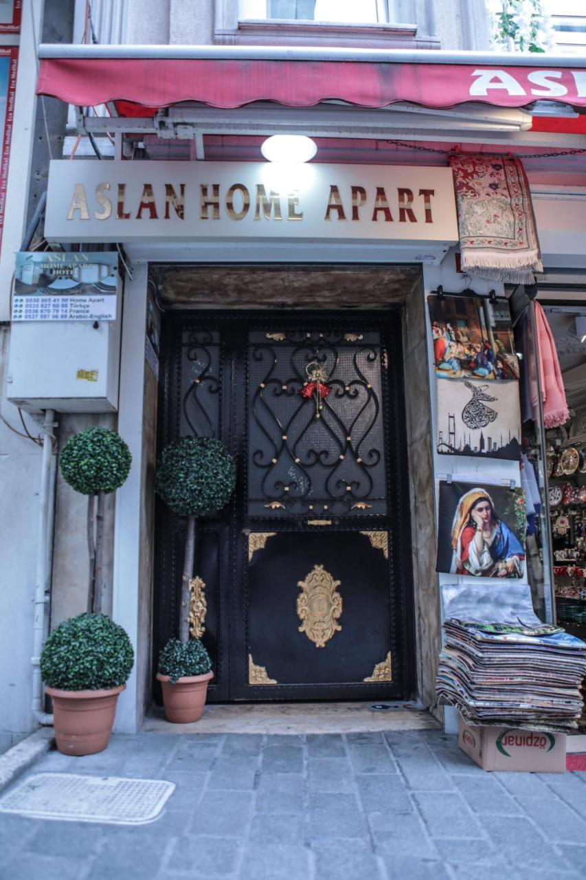 Aslan Home Apart Istanbul Bagian luar foto